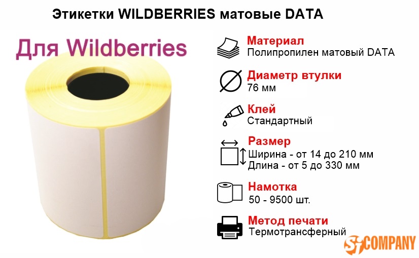 Инфографика Этикетки WILDBERRIES матовые DATA втулка 76 мм с перфорацией 2 мм Инфографика Этикетки WILDBERRIES матовые DATA втулка 76 мм с перфорацией 2 мм