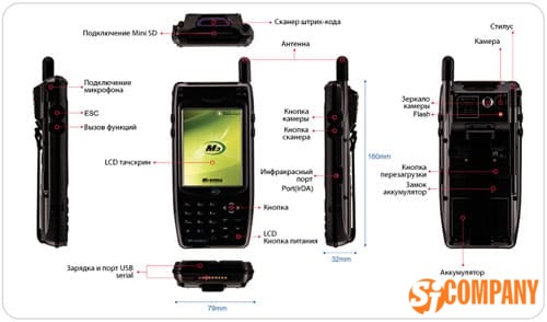 M3 Mobile Green